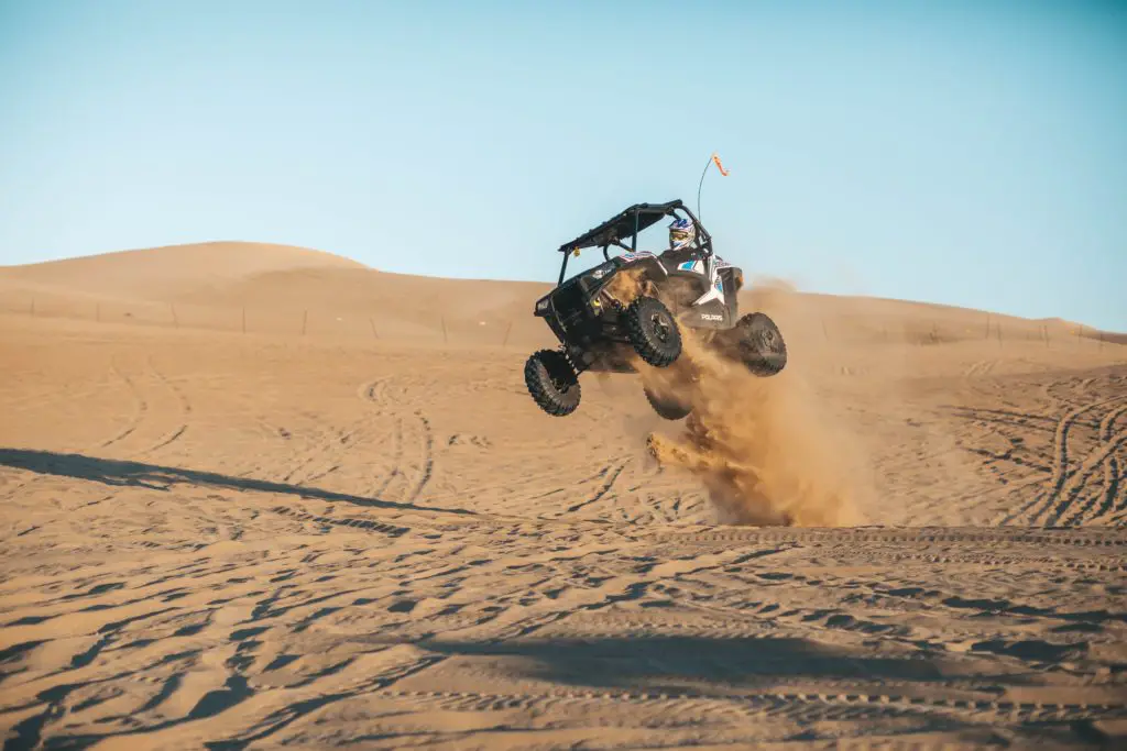 utv racing sand