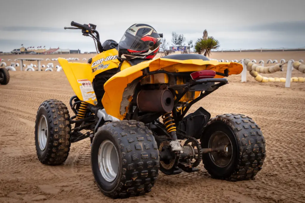 atv with tires